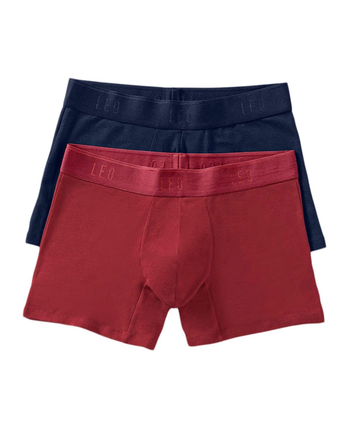 Ropa Interior Masculina Boxer Largo 33253X2 Azul-0