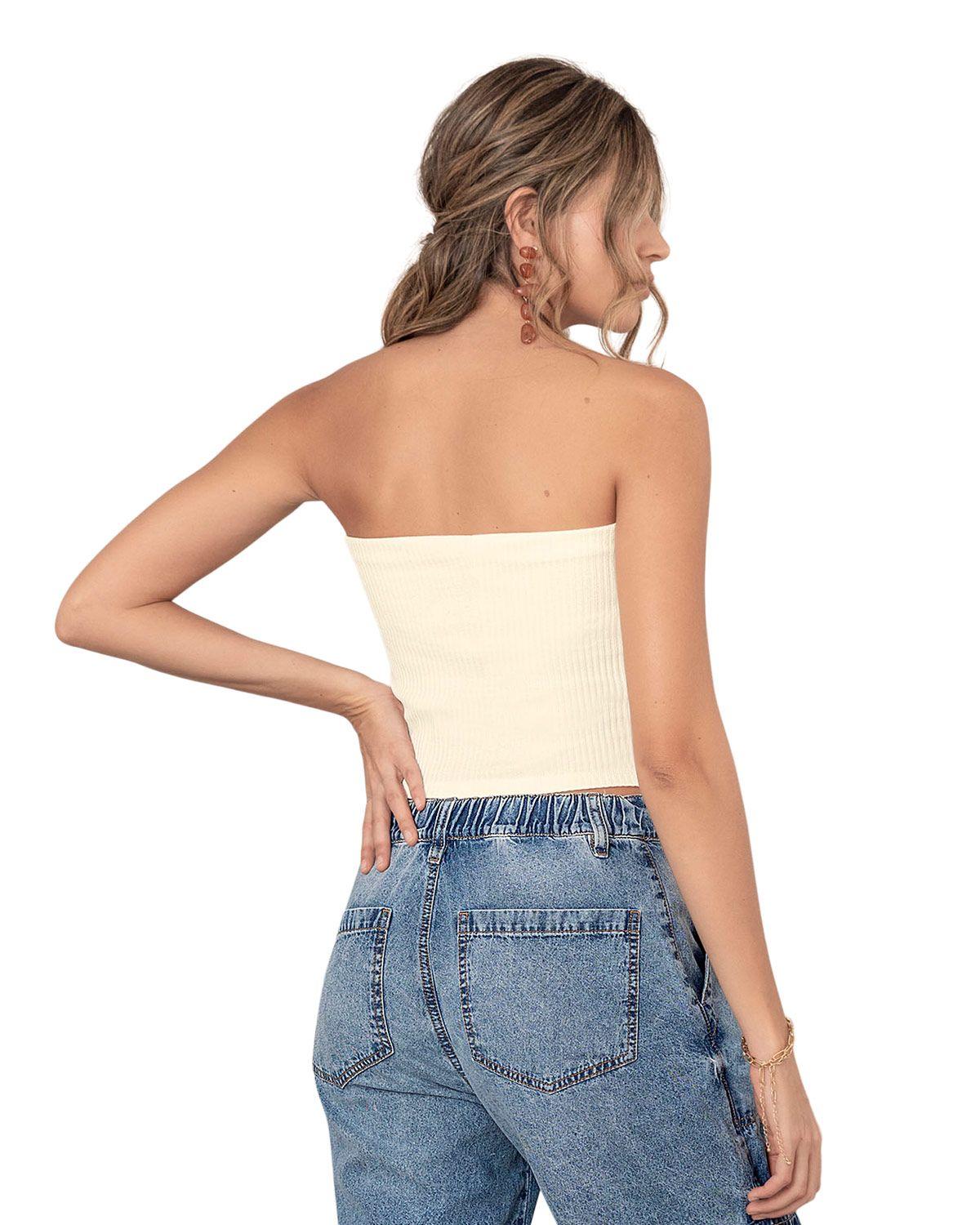 Leonisa Ropa Exterior Camiseta F7262  Marfil-1