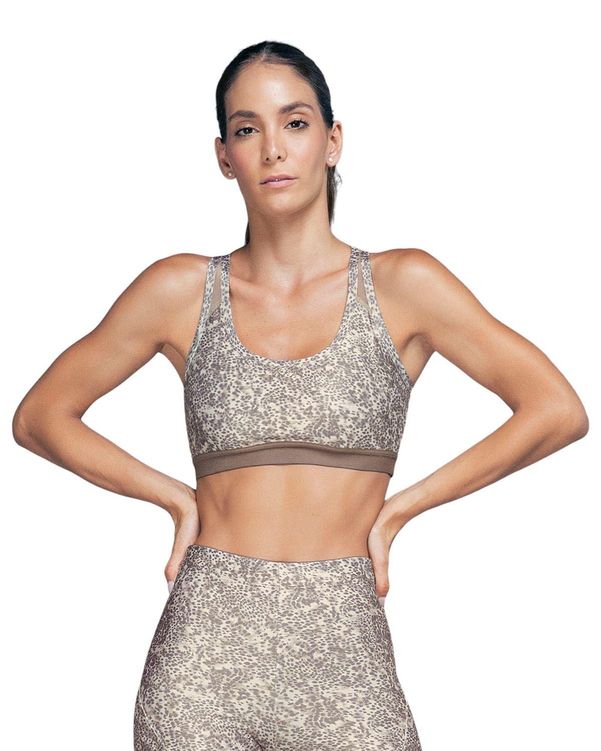 Ropa Deportiva Top 195356 Estampado Animal Pri-0