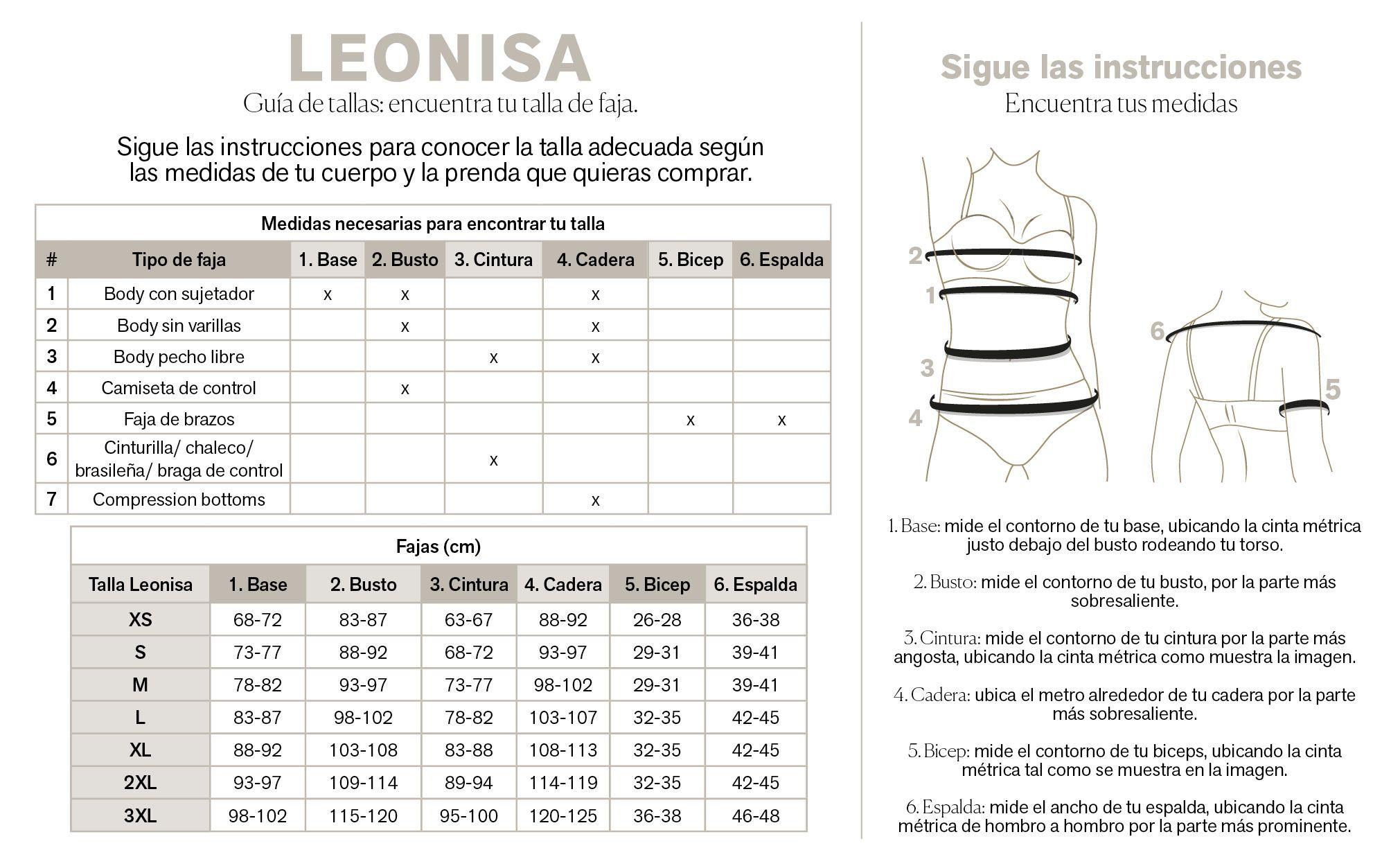 Leonisa Fajas Panty Control Fuerte 012940 Cafe Medio-2