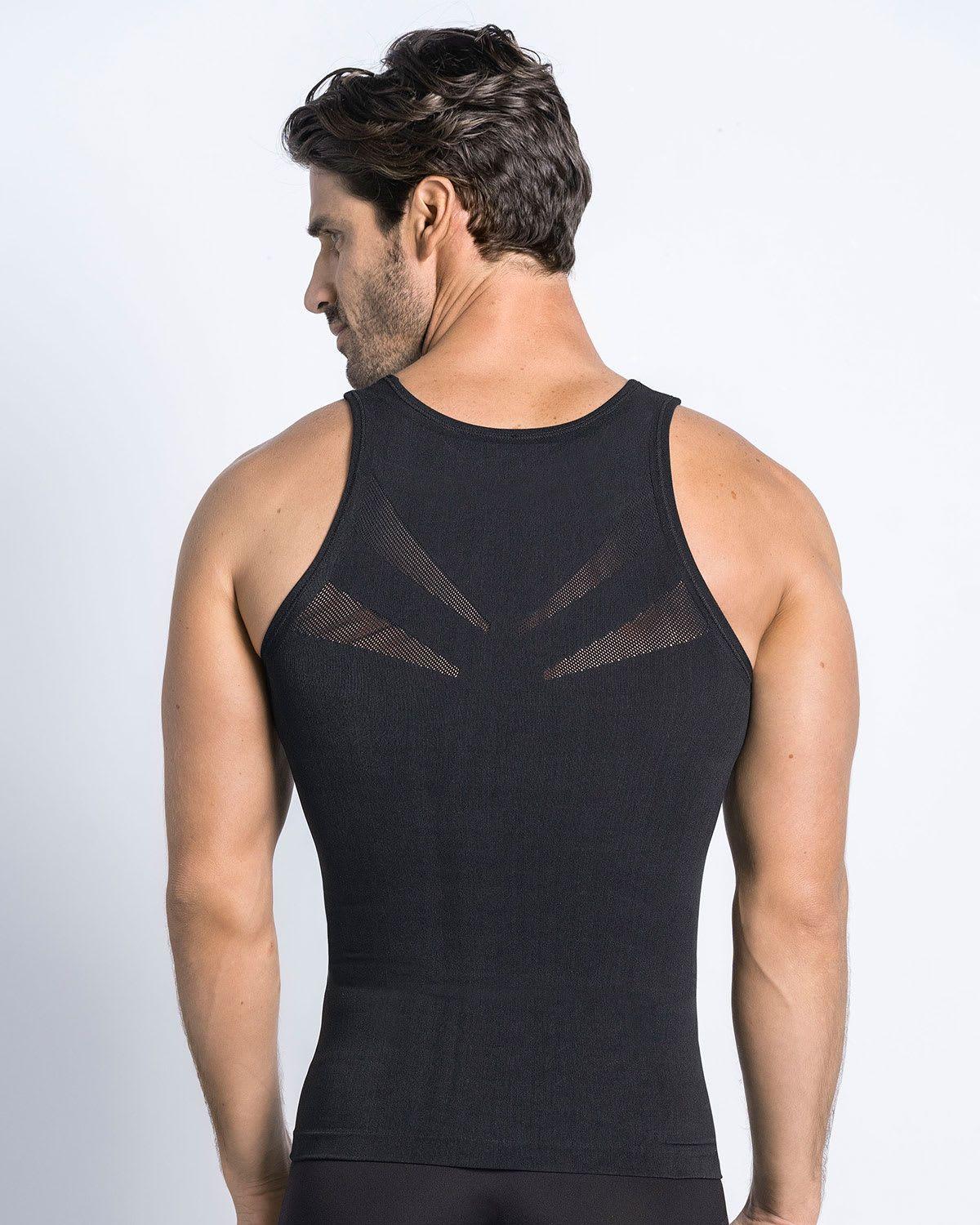Faja Masculina Control de abdomen 035010 Negro-1