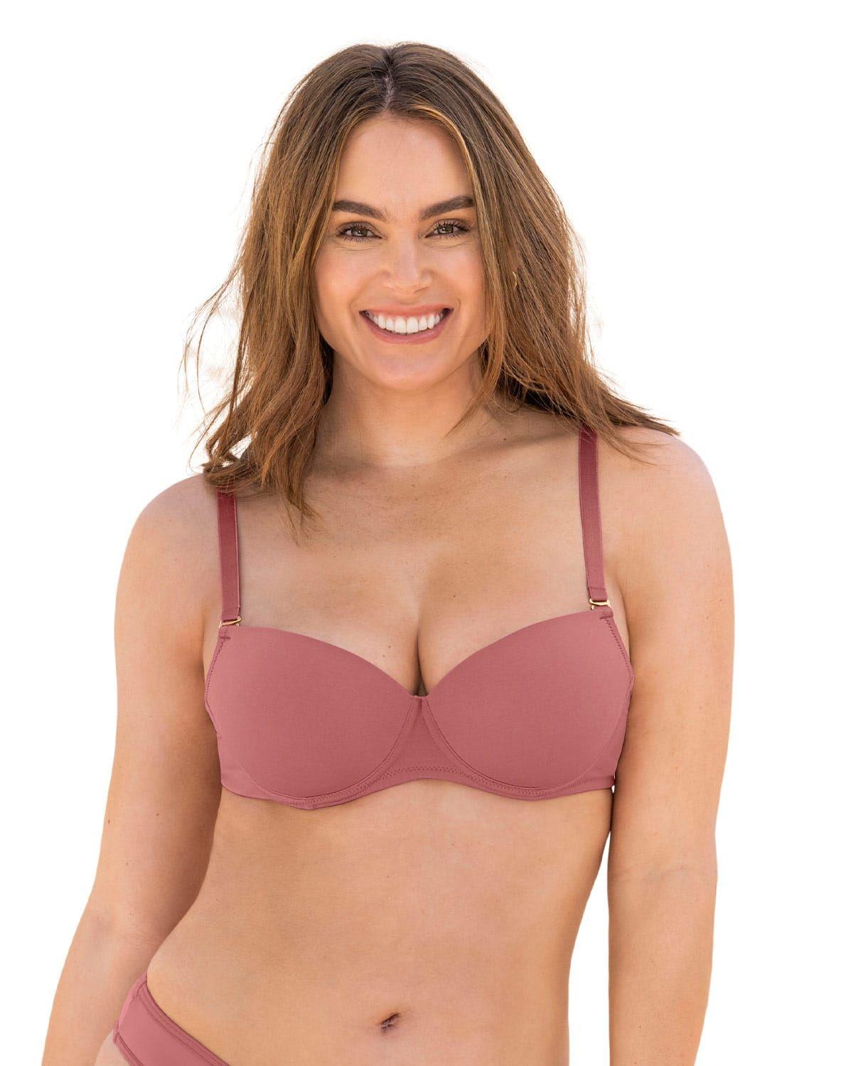 Brasieres Realce Medio 71344 Terracota-0