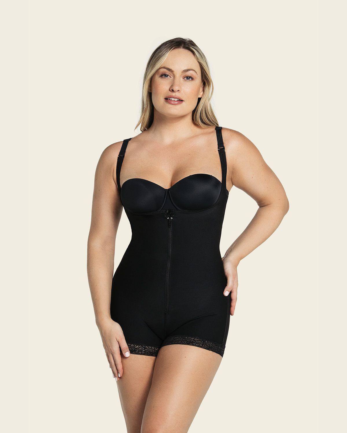 Body de Control Fuerte Realza los Glúteos 018678N-4