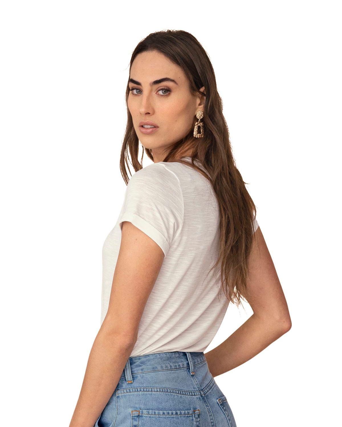 Leonisa Ropa Exterior Camiseta F6112 Blanco-1