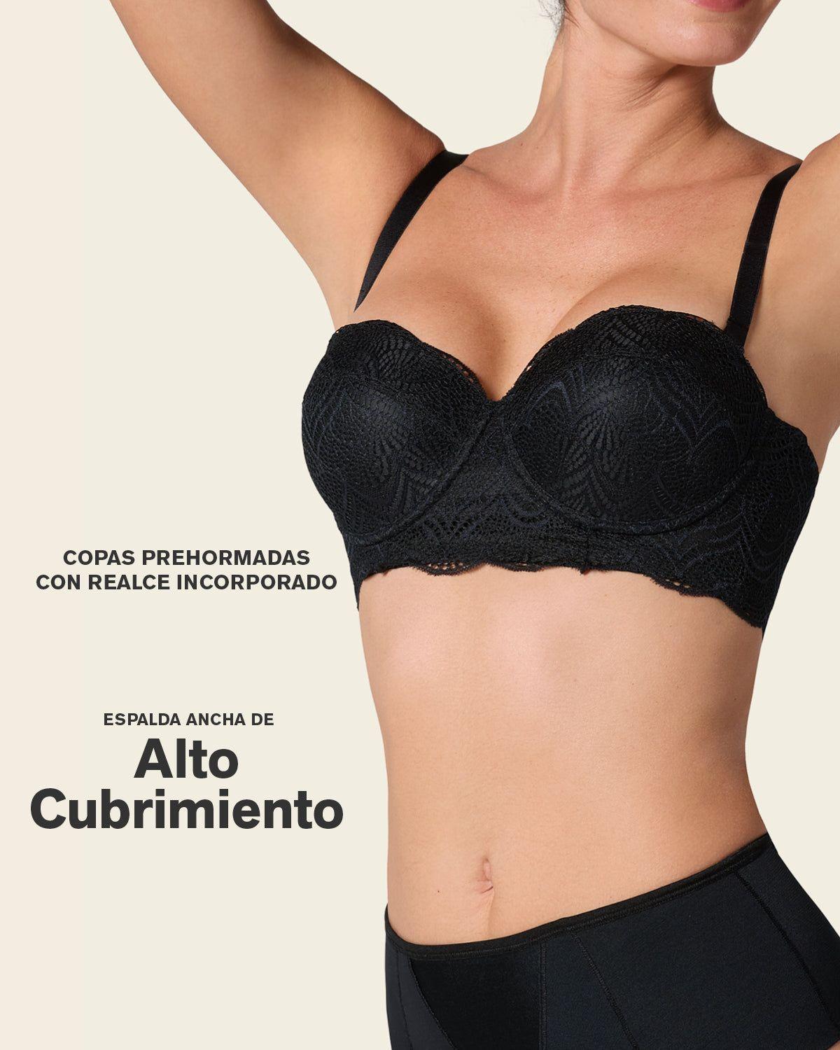 Sostén Realce Alto 011877 Negro-2