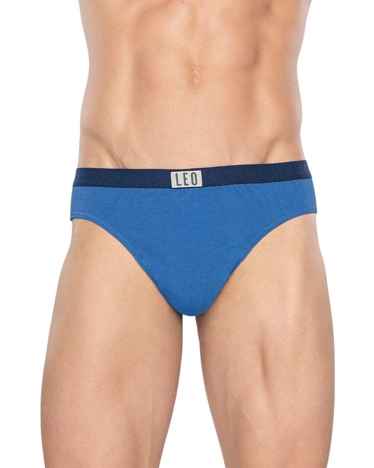 Leo Pantaloncillo 33180X3 Azul Medio / Azul Oscuro / Rojo-1
