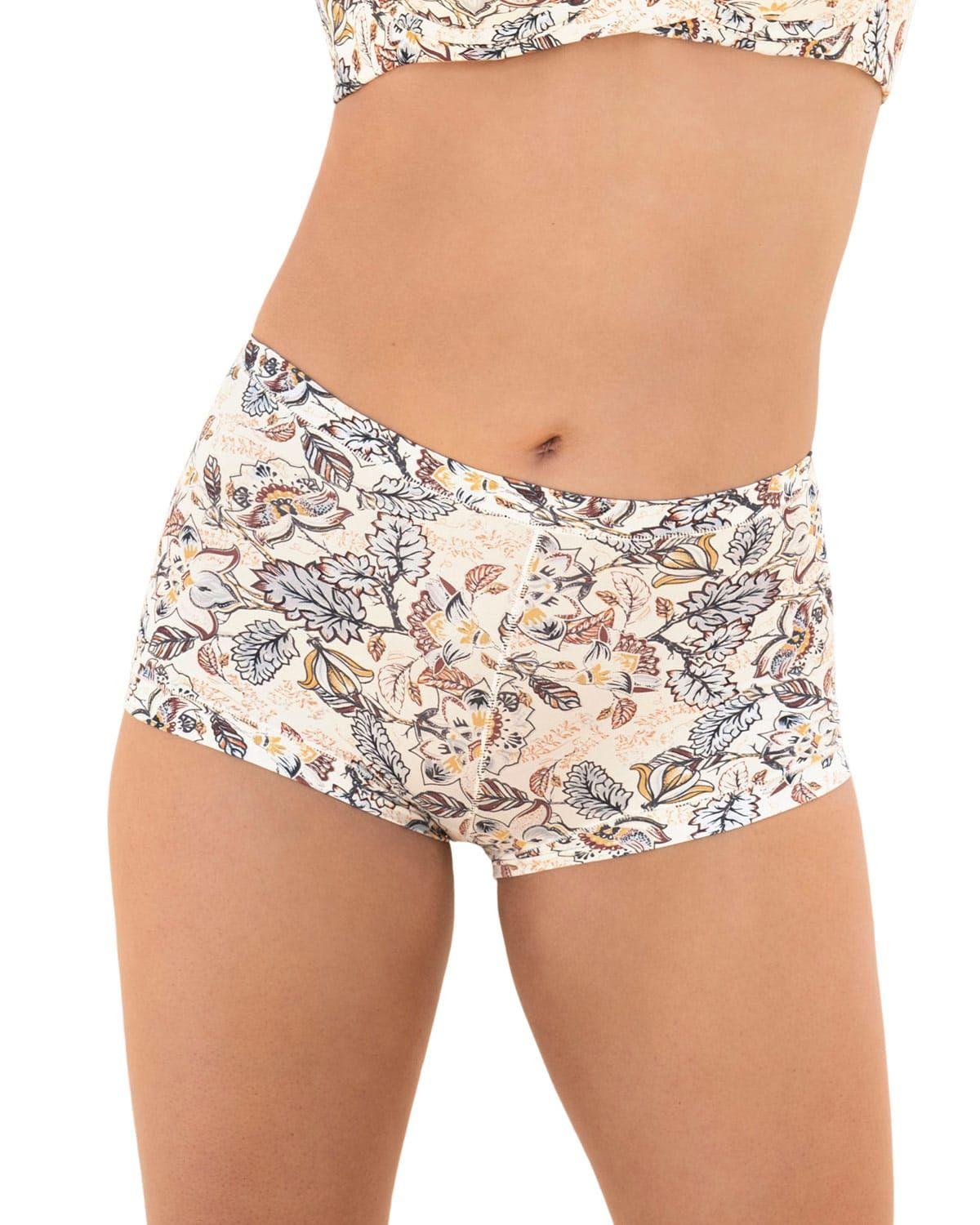 Panties Hipsters y Cacheteros 012640 Crema-0