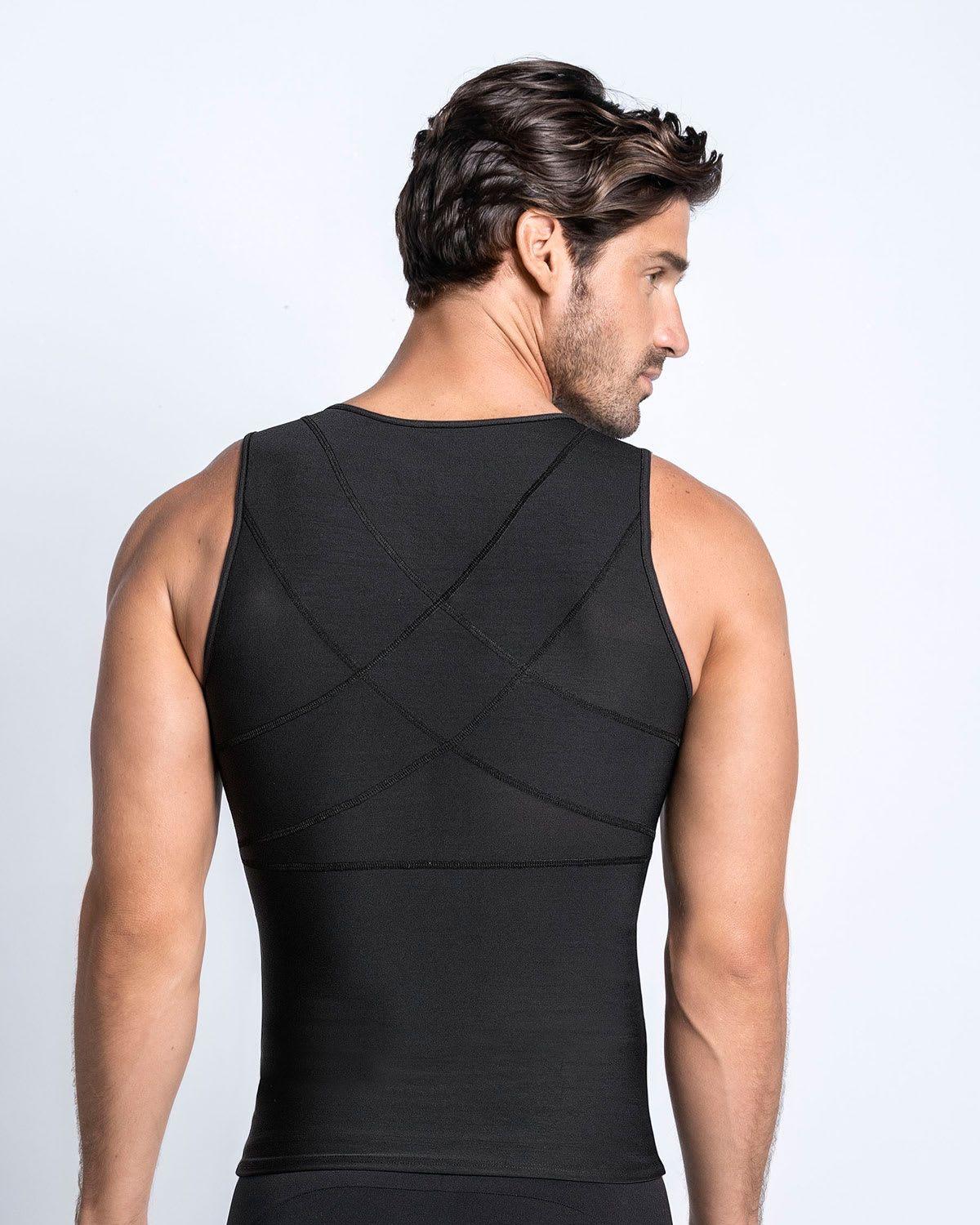 Faja Masculina Corrector de postura 035000 Negro-1
