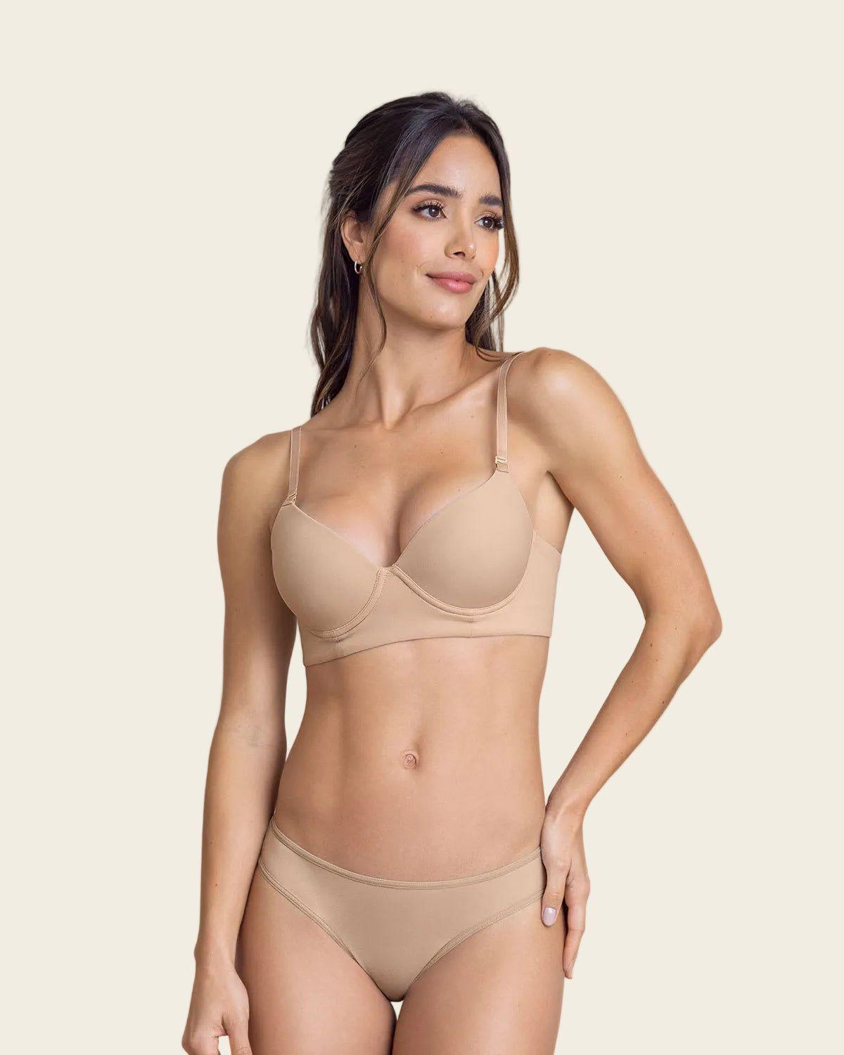Sostén Realce Alto 71332 Beige-3