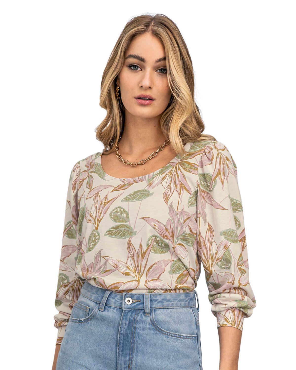 Leonisa Ropa Exterior Camiseta F6727  Beige-0