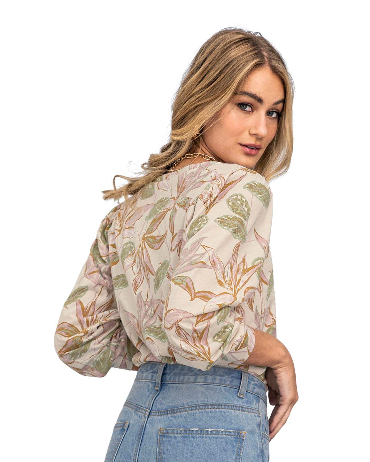 Leonisa Ropa Exterior Camiseta F6727  Beige-1