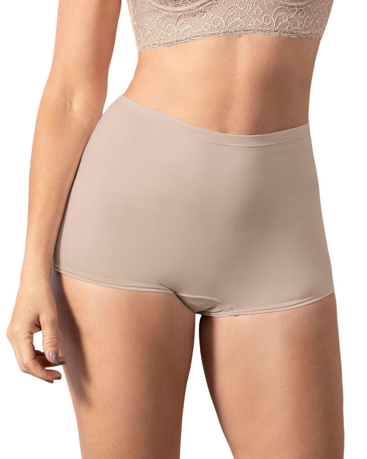 Leonisa Panties Boxer 72321 Café Claro-0
