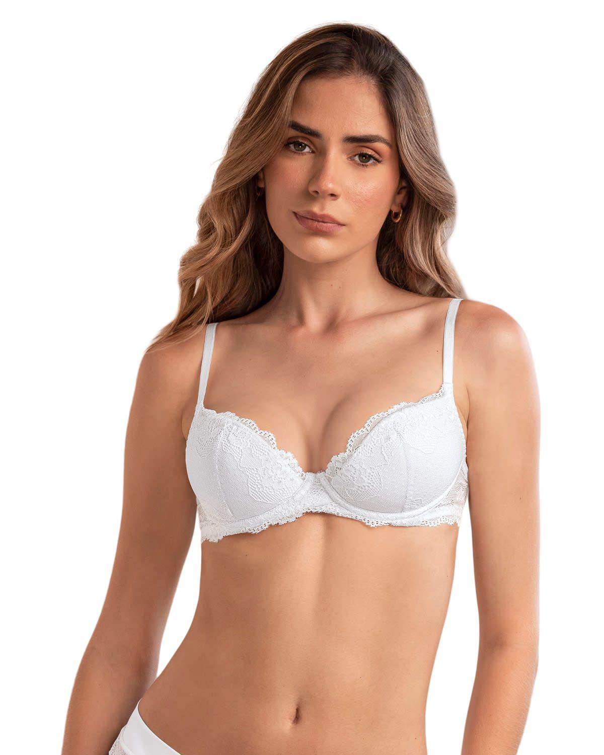 Brasieres Realce Medio 091142 Blanco-0