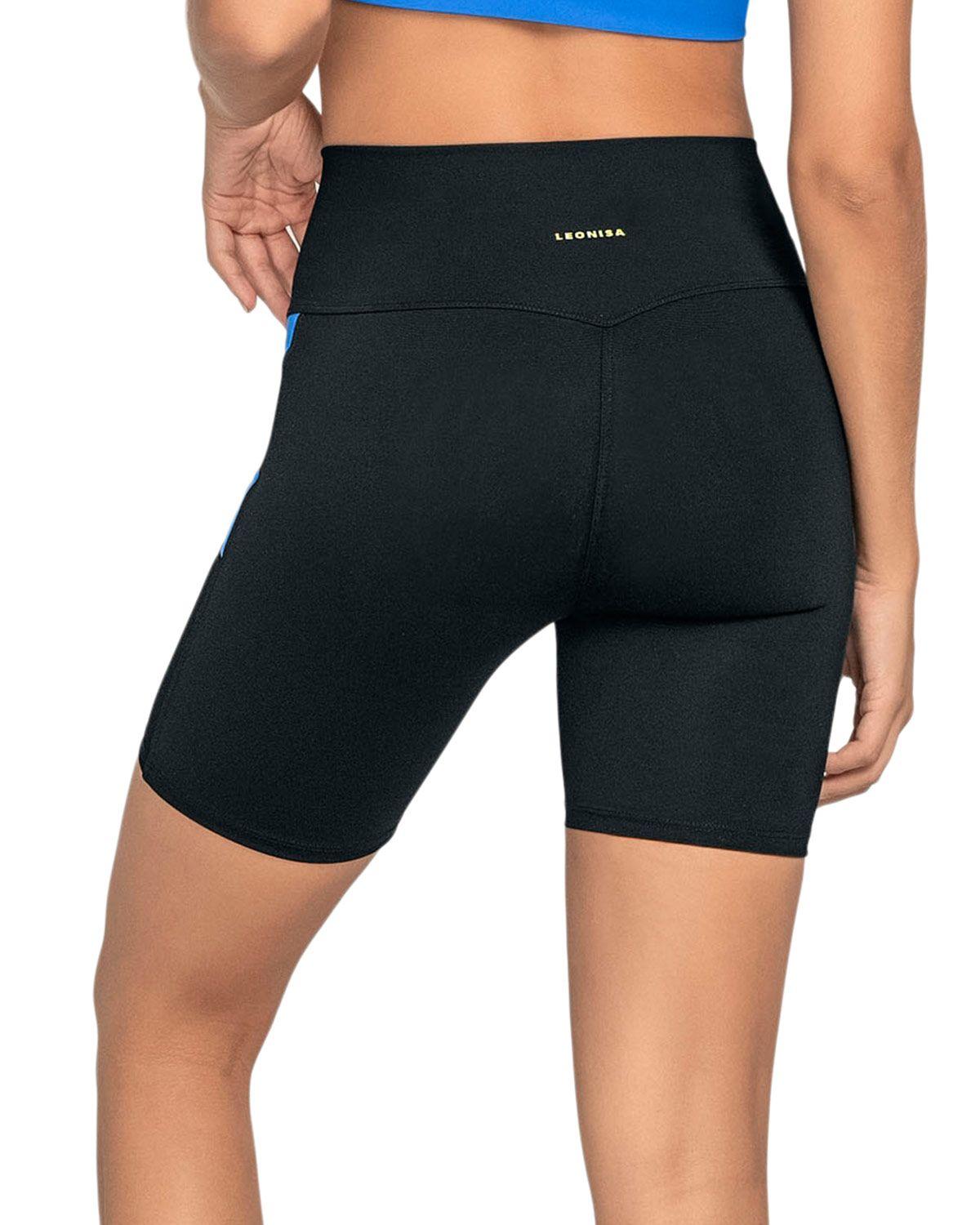 Leonisa Ropa Deportiva Short 195613 Negro / Azul-1