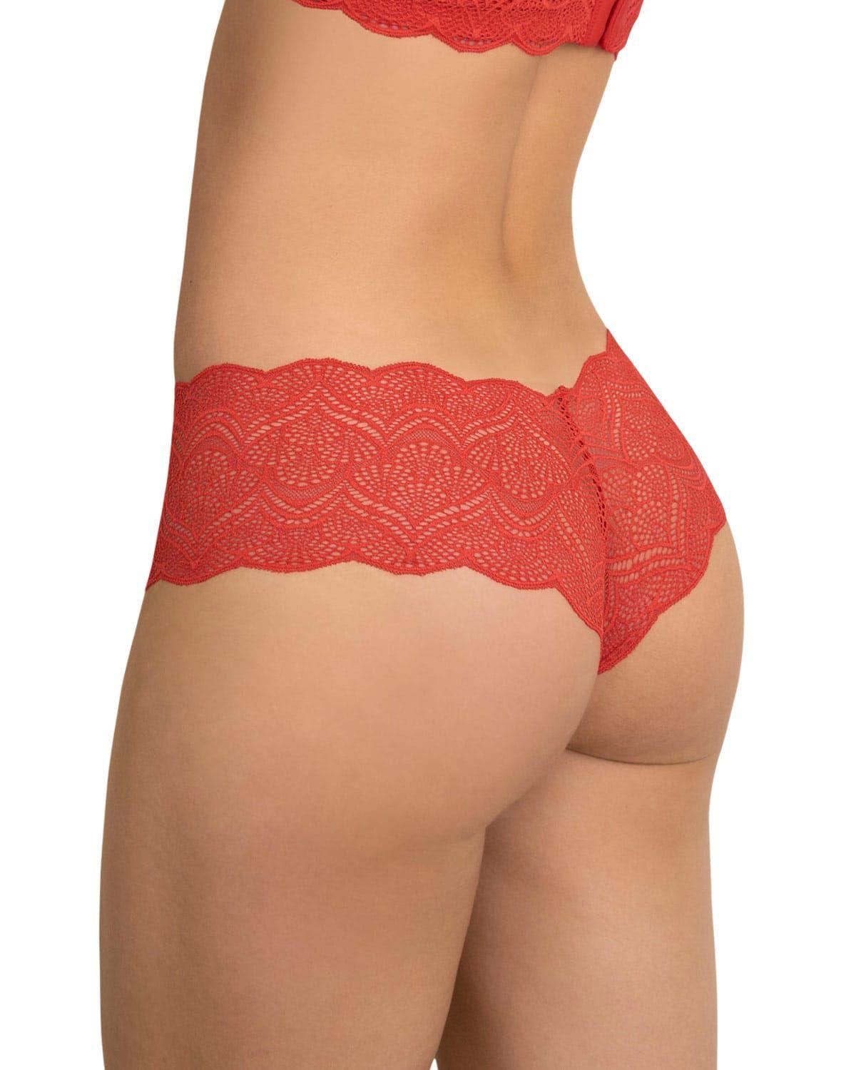Panties Hipsters y Cacheteros 012969 Rojo-1