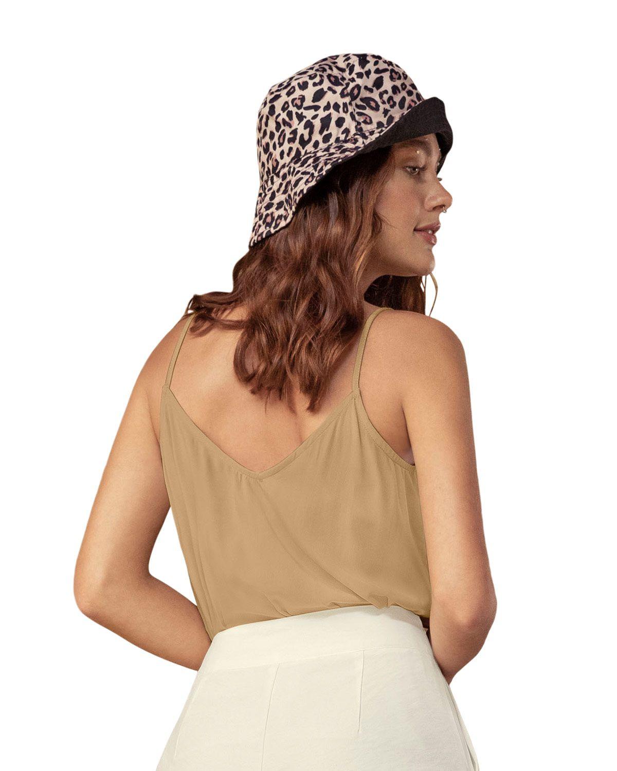 Leonisa Blusa tiritas con escote en espalda J2128 Arena-1