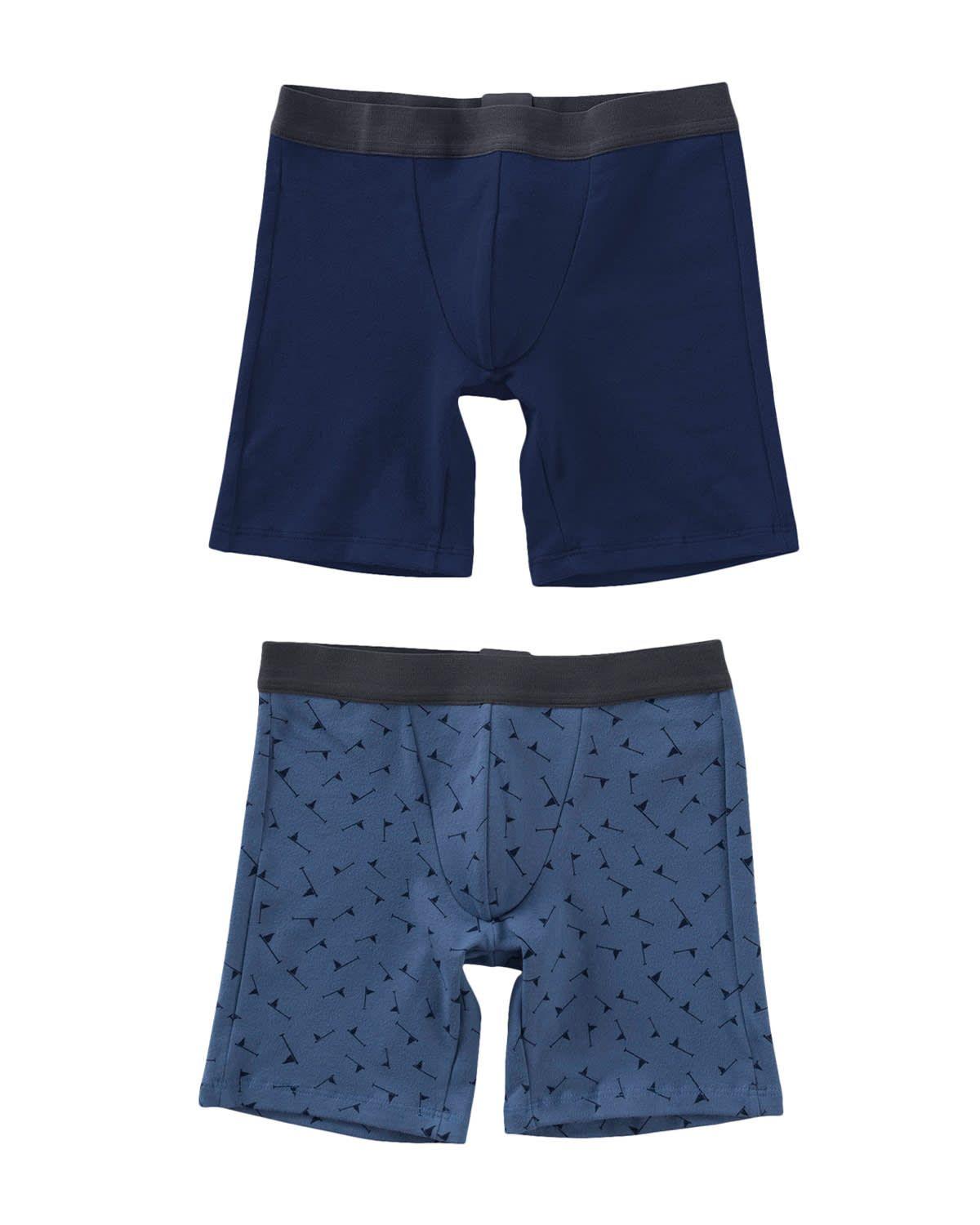 Infantil Bóxer niño 33294X2 Azul Estampado / Azu-0