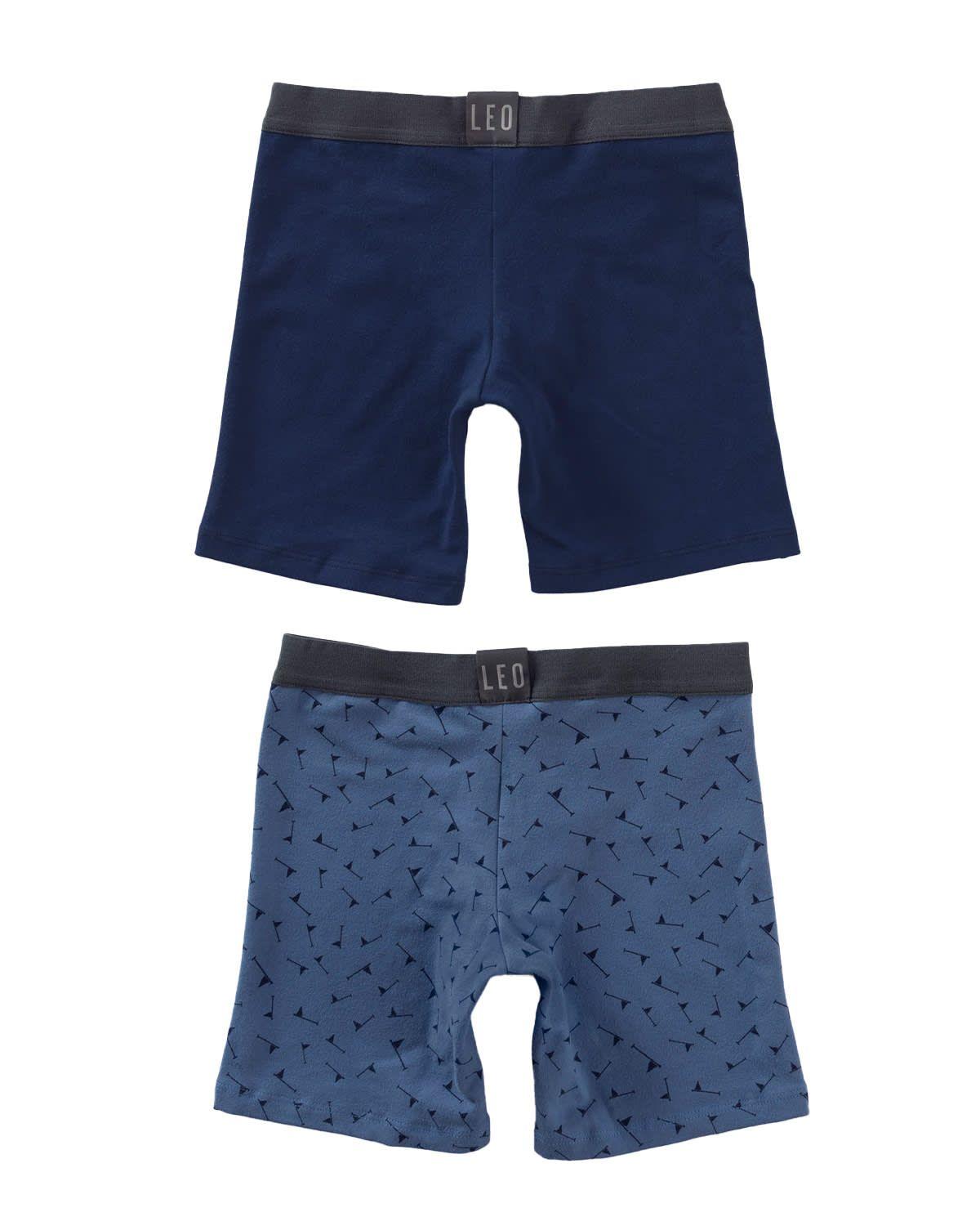 Infantil Bóxer niño 33294X2 Azul Estampado / Azu-1