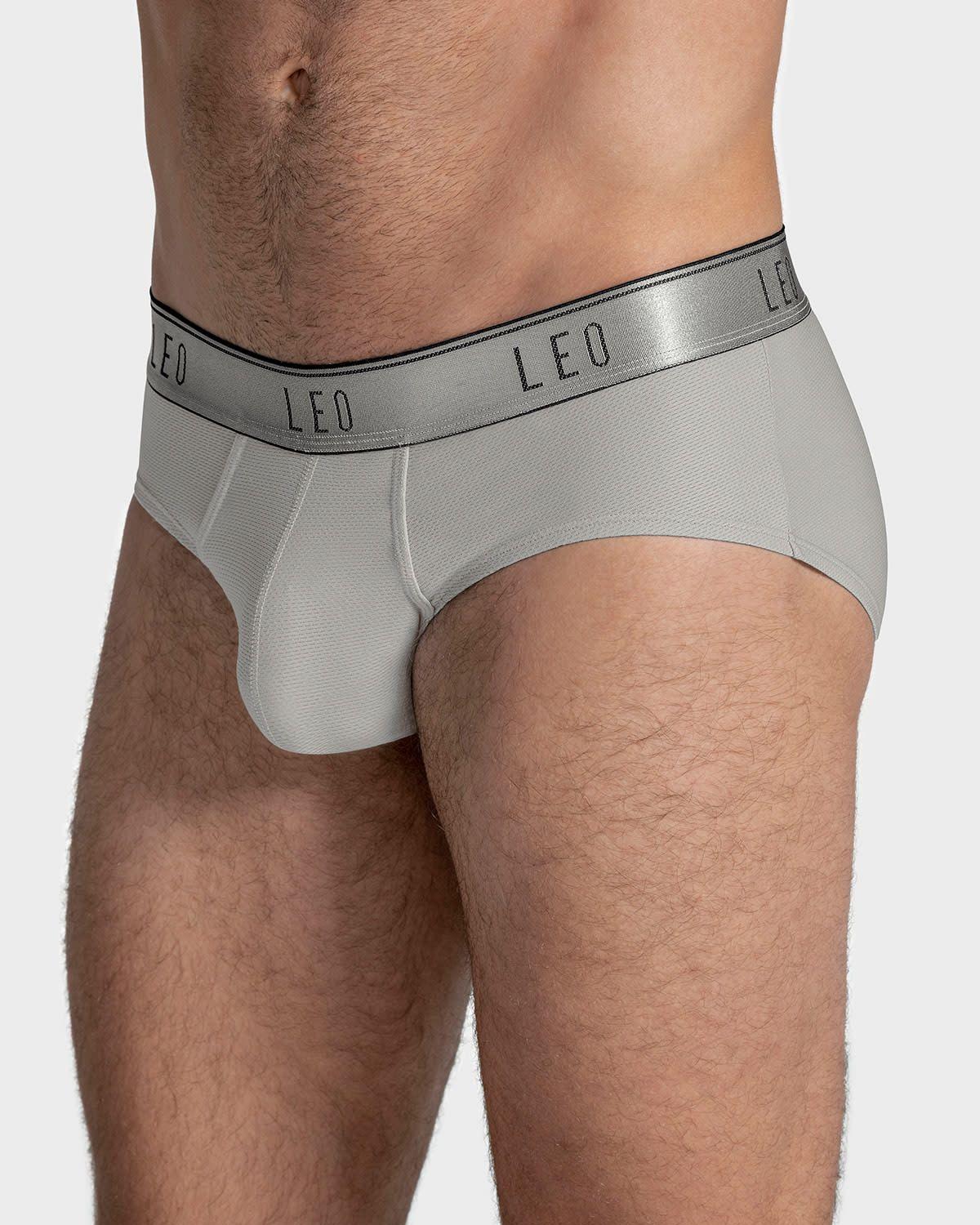 Ropa Interior Masculina Boxer Corto 033278N Gris-2
