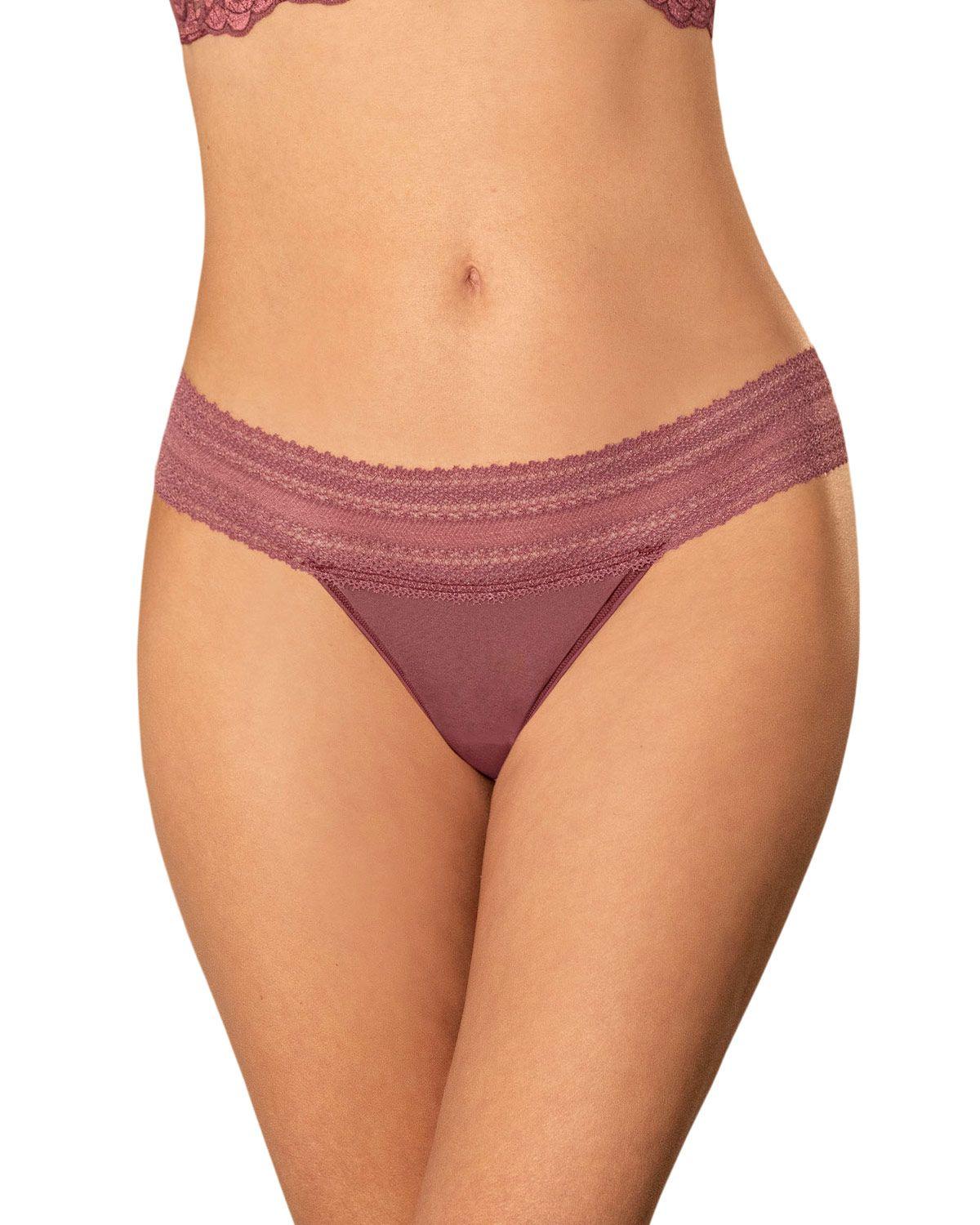 Leonisa Panties Brasilera 72296M Vino Empolvado-0