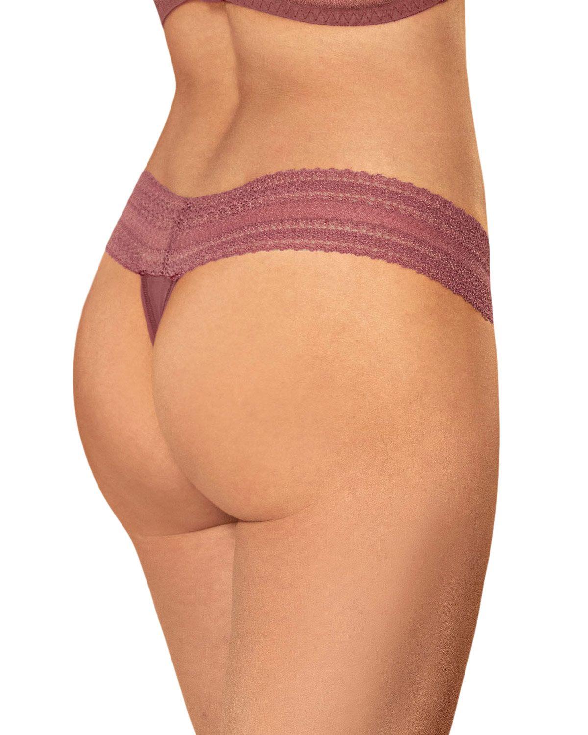 Leonisa Panties Brasilera 72296M Vino Empolvado-1