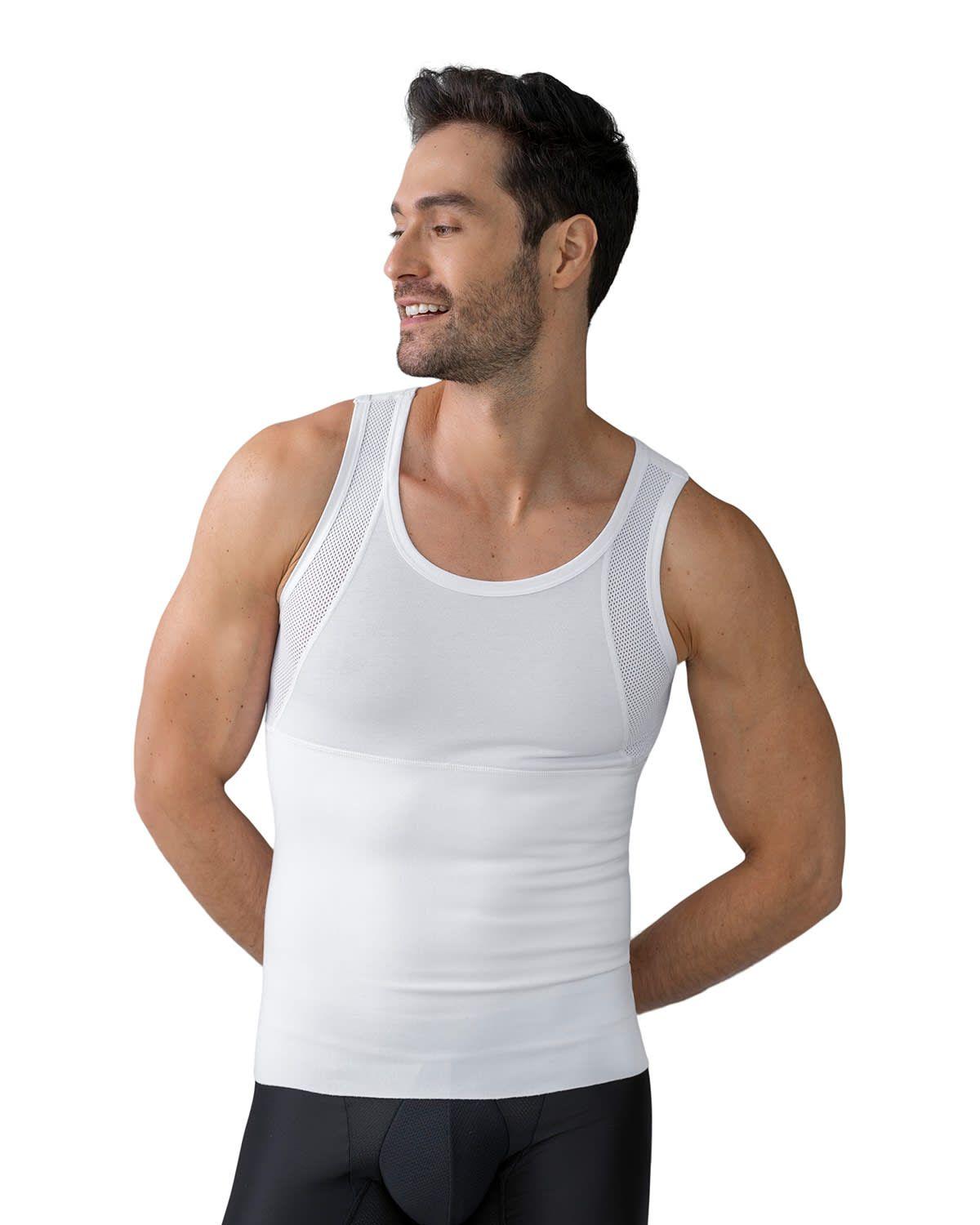 Faja Masculina Control de abdomen 035022 Blanco-0