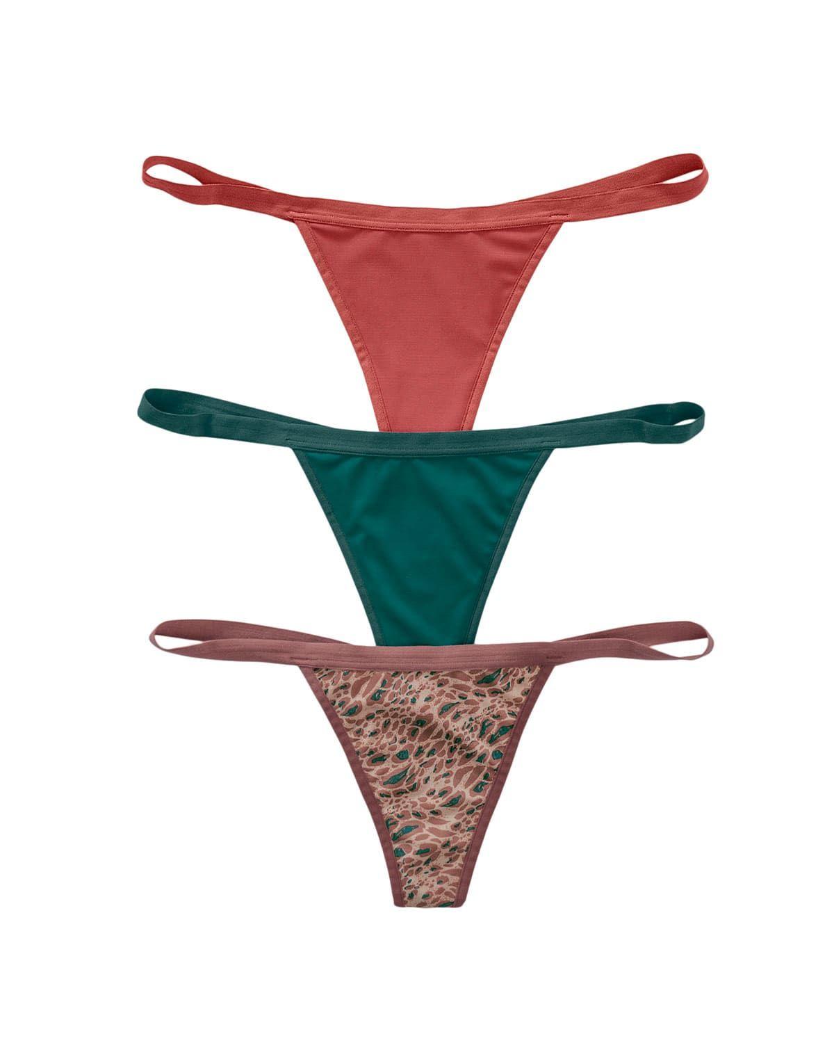 Panties Brasilera 12682X3 Terracota-0