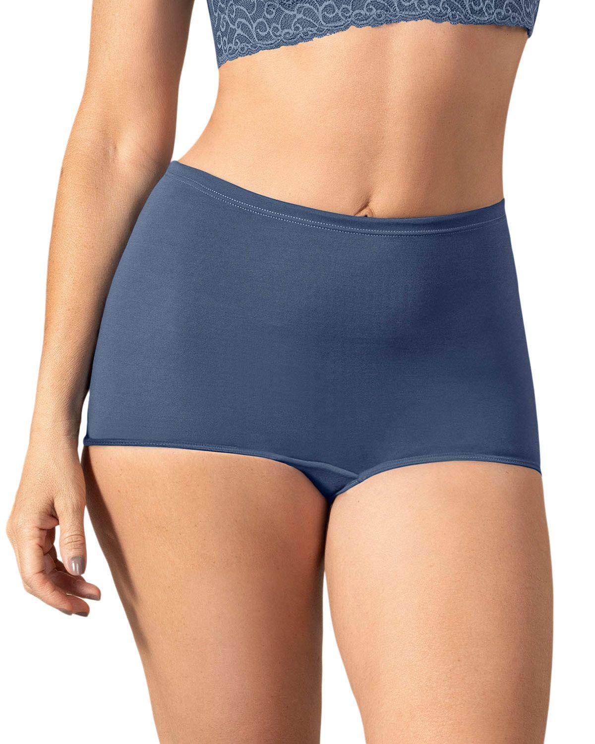 Leonisa Panties Boxer 72321 Azul Medio-0
