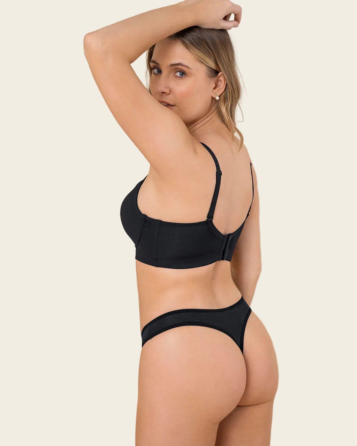 Sostén Realce Medio 71321 Negro-3