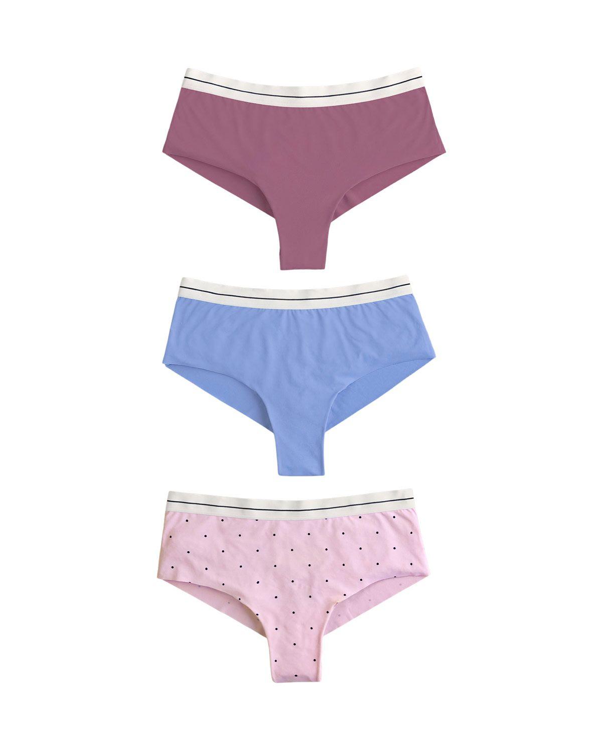 Leonisa Panties Hipsters y Cacheteros 92012X3 Surtido-0