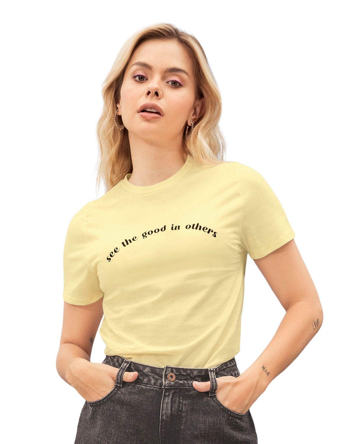 Leonisa Ropa Exterior Camiseta J1722S  Amarillo-0