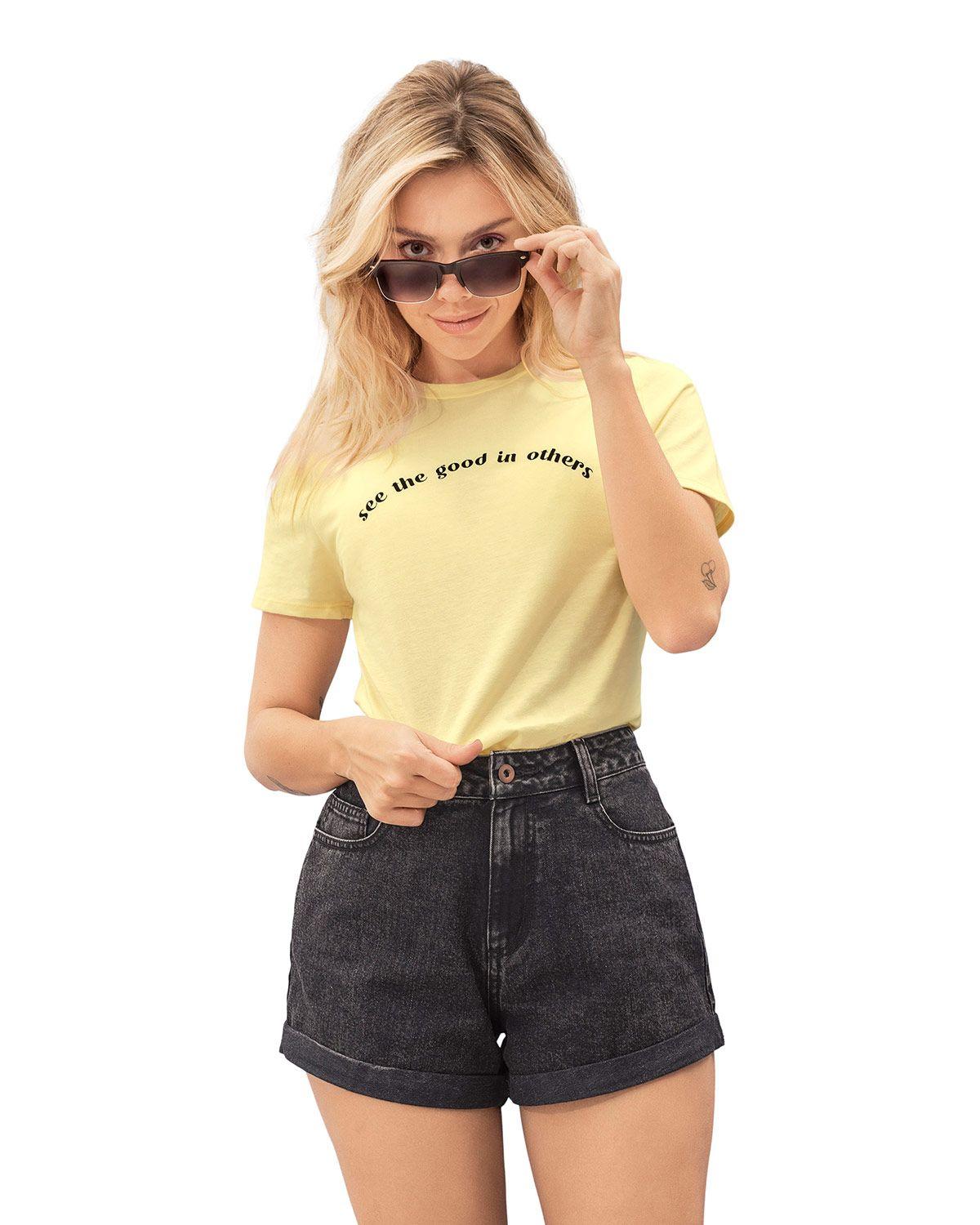 Leonisa Ropa Exterior Camiseta J1722S  Amarillo-1