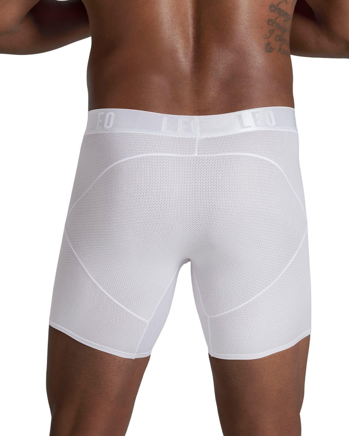 Ropa Interior Masculina Boxer Largo 033300N Blanco-1