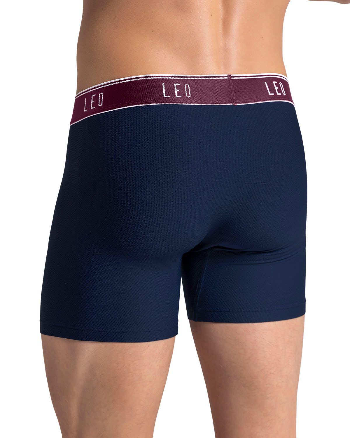 Ropa Interior Masculina Boxer Largo 033300N Azul oscuro-1