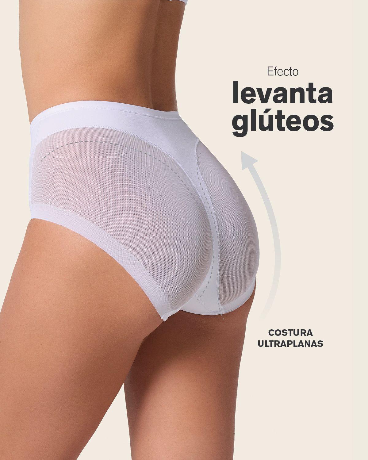 Calzón Clásico Invisible con Transparencia en Gluteos 012657-2