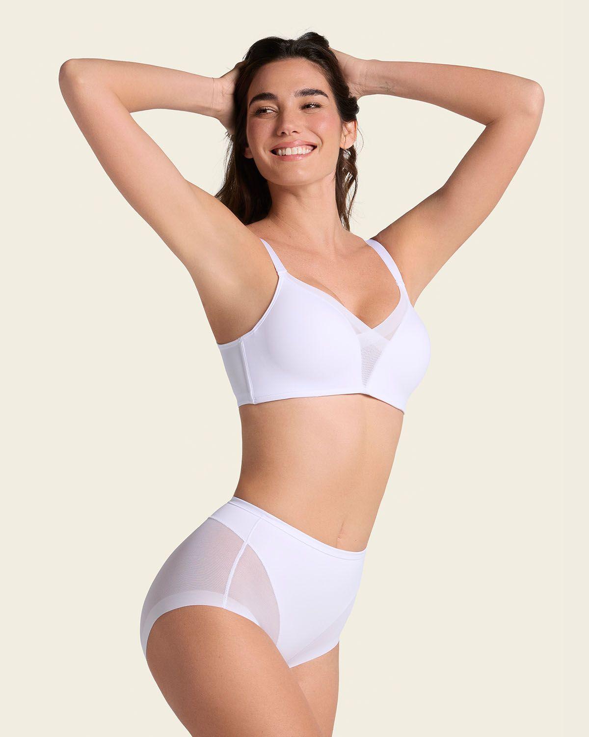 Calzón Clásico Invisible con Transparencia en Gluteos 012657-4