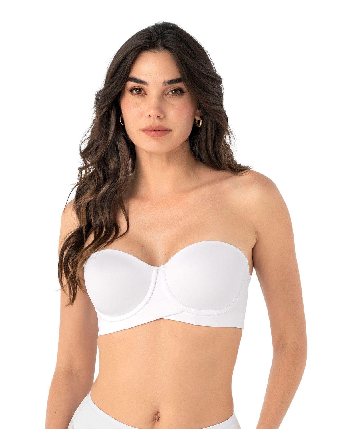 Leonisa Brasieres Strapless 091151 Blanco-0