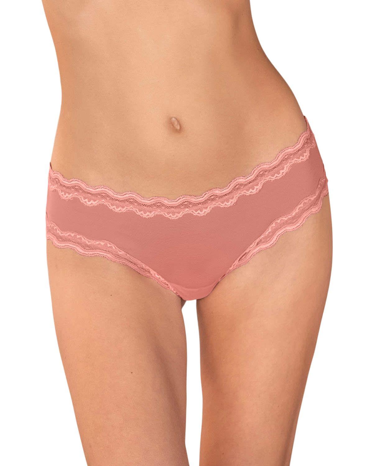 Panties Hipsters y Cacheteros 72309 Rosa-0