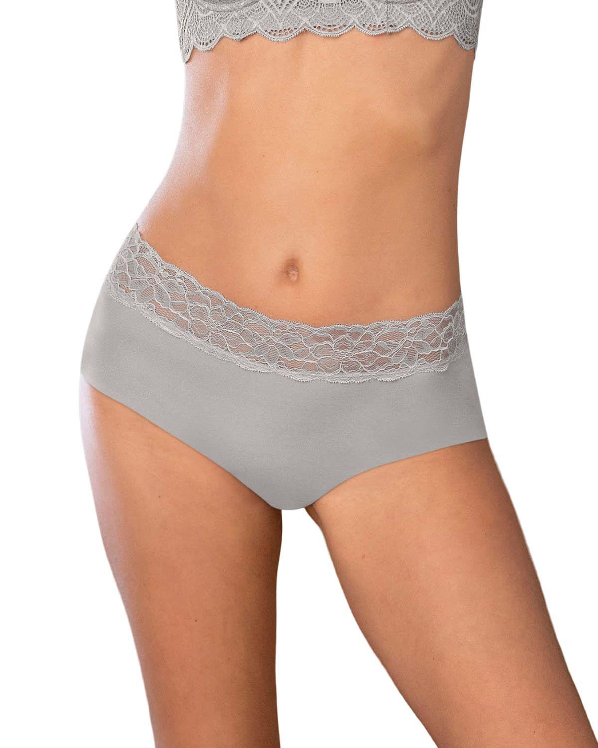 Panties Hipsters y Cacheteros 012960 Gris Claro-0