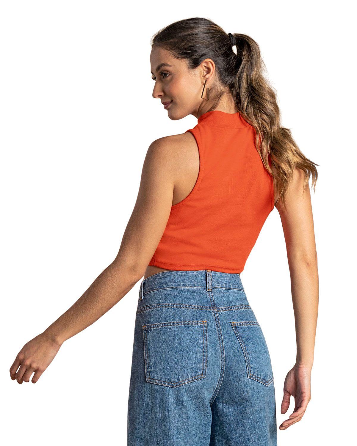 Leonisa Ropa Exterior Camiseta J2722  Naranja-1