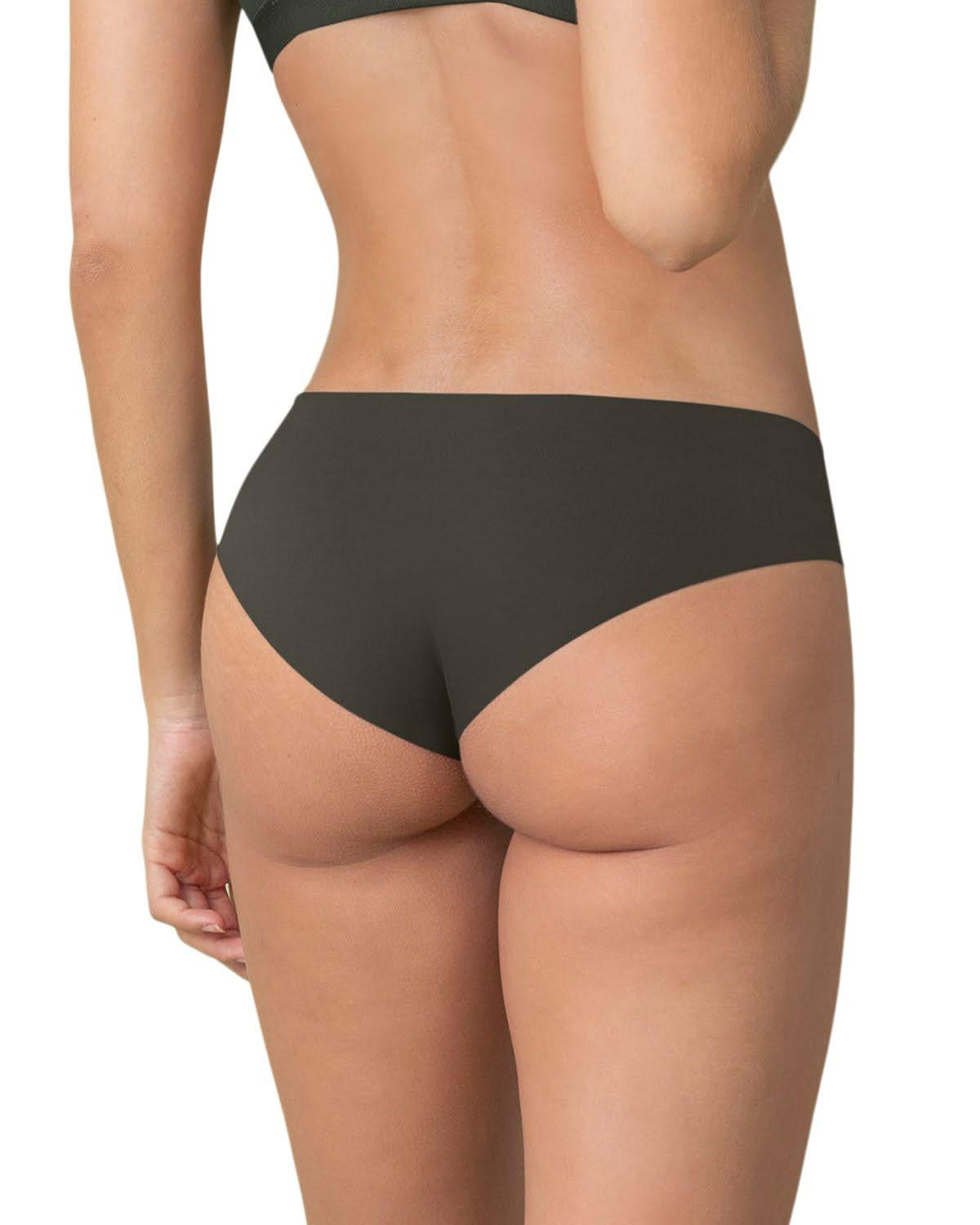 Panties Hipsters y Cacheteros 12976X2 Verde Oscuro-1