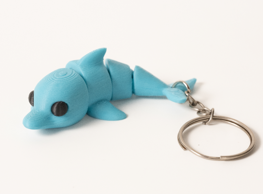 Llavero de Delfín Articulado-2
