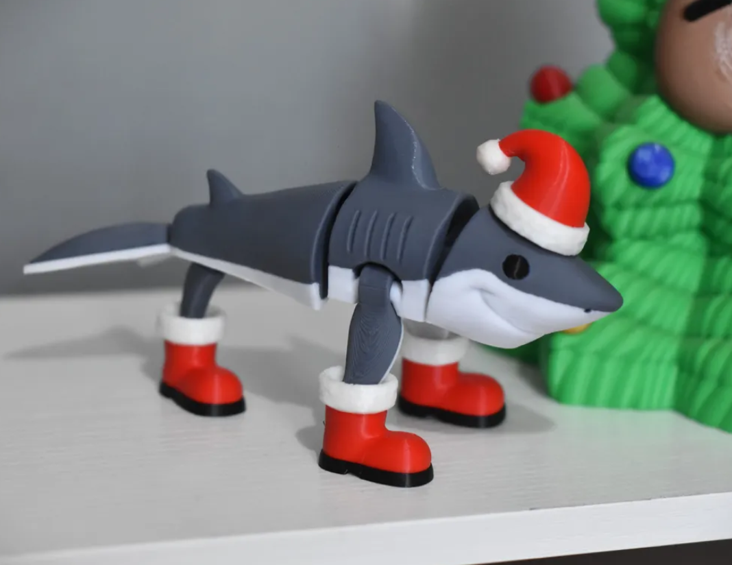 Figura Navidad - Tralalero Tralala Navideño-3