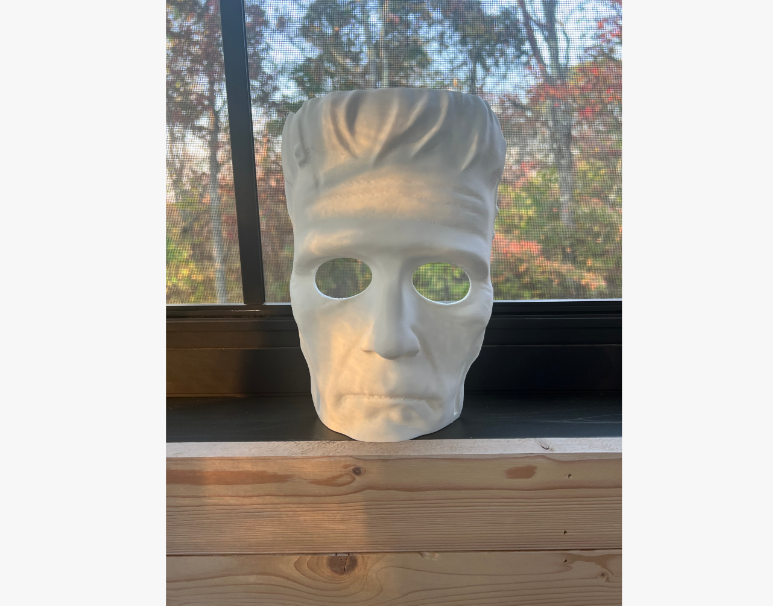 Máscara de Halloween de Frankenstein-2