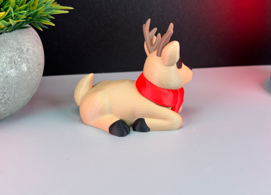 Figura Decoración- Reno Navideño-2