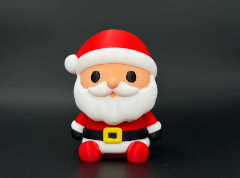 El Santa Claus Chibi - Decoración Navideña-2