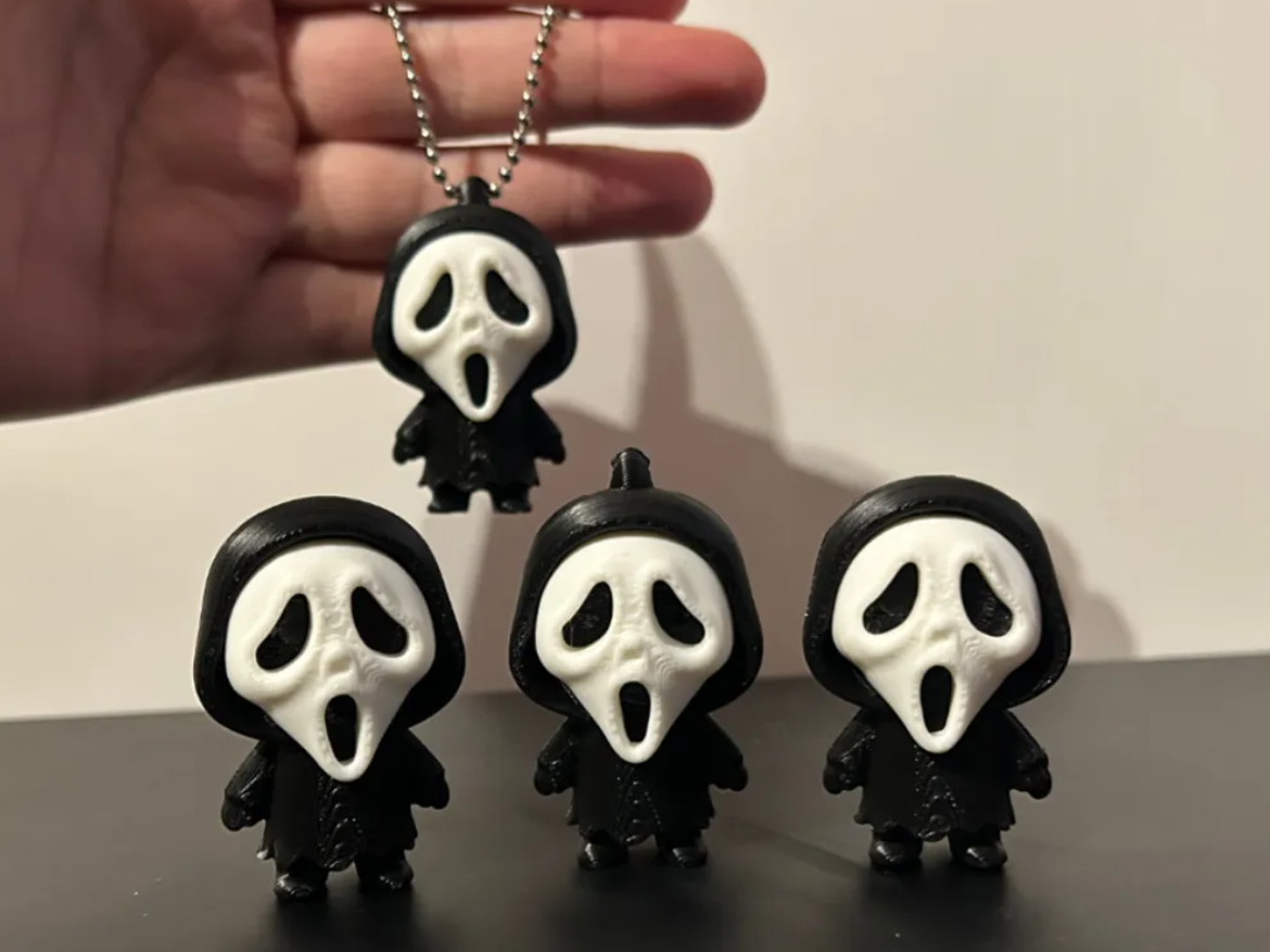 Llavero - Mini Ghostface-4