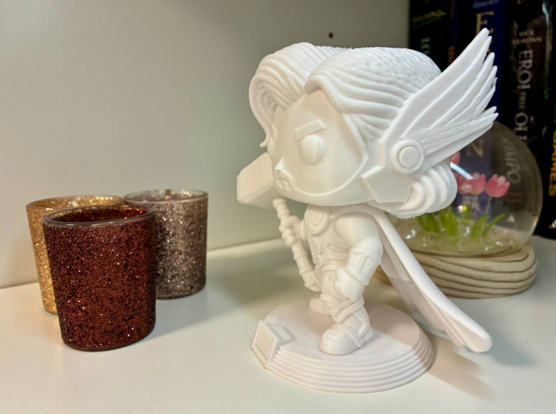 Figura decorativa de Thor Blanco - Marvel -3