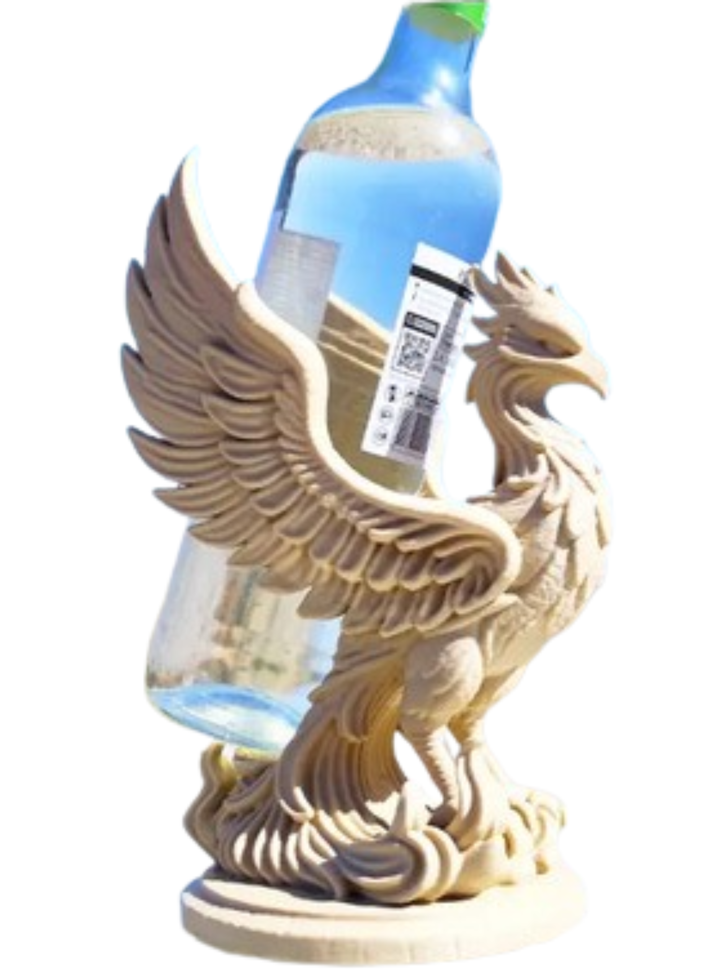 Porta Vino de Fenix (No incluye Botella)-2