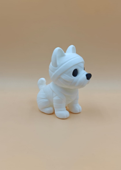 Adorno Halloween- Anubark Cachorro Momia-2